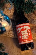 Etiquette de la Bière de Noël - Santa B