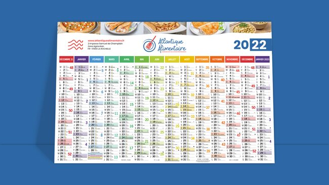 Calendrier 2022