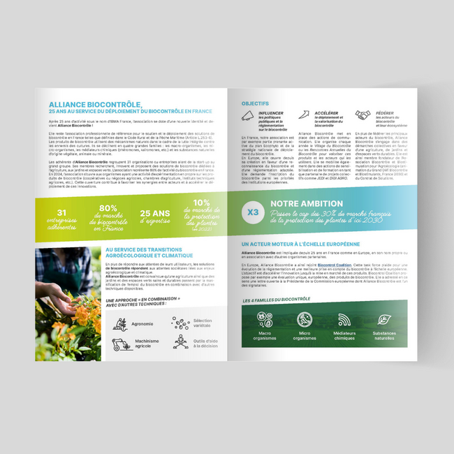 Plaquette d'informations Alliance Biocontrôle