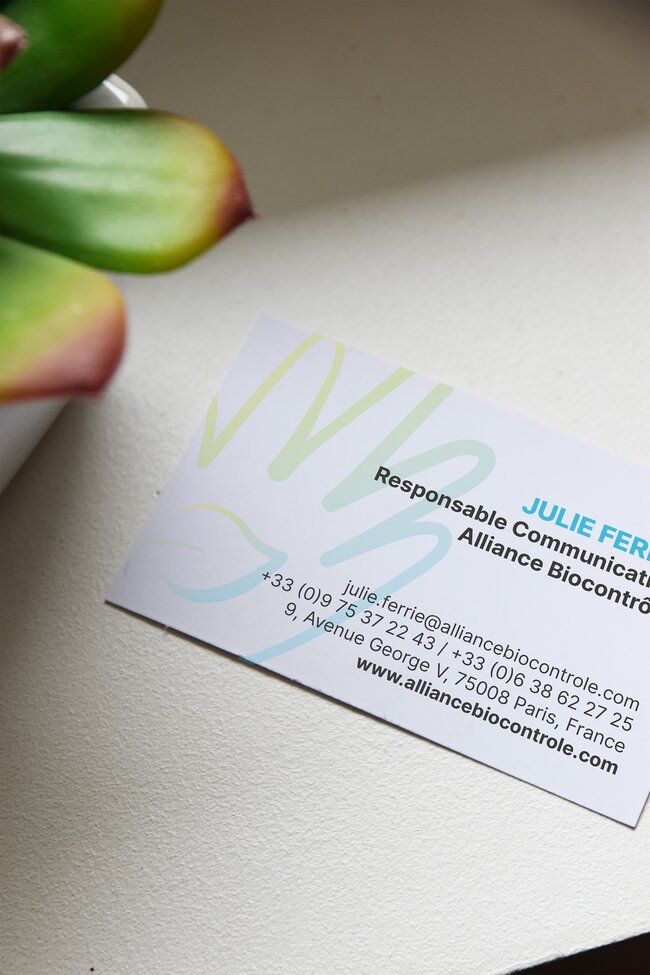 Carte de visite Alliance Biocontrôle