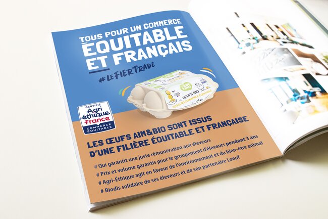 Encart publicitaire en 2020