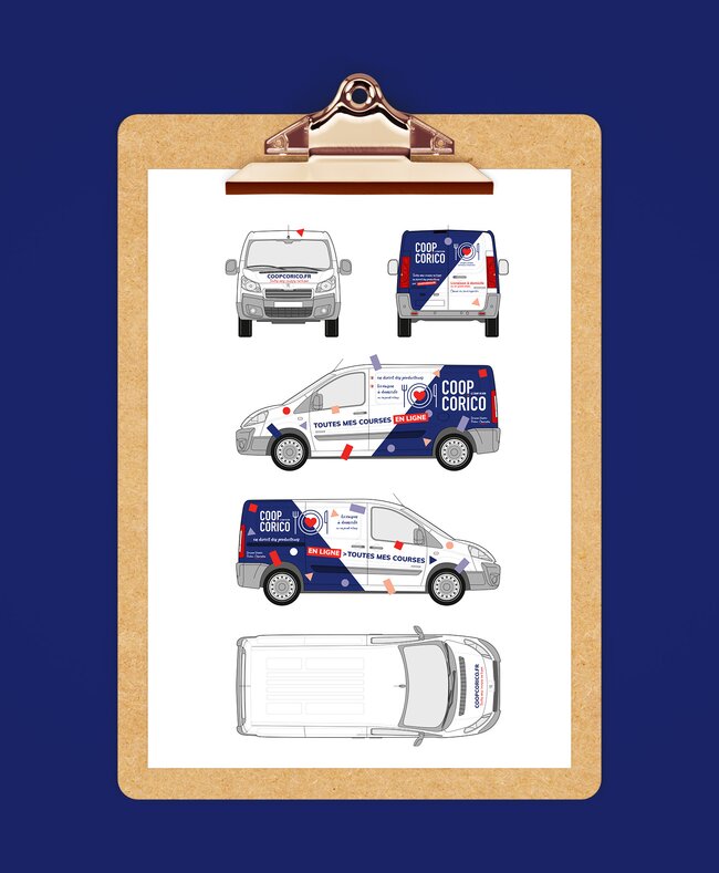 Covering du fourgon réfrigéré